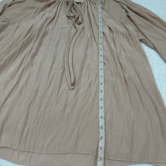 Ramy Brook Paris Long Sleeve Dusty Pink Blouse - Picture 2 of 5